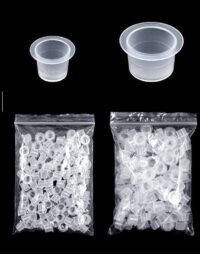 Copos de tinta para micropigmentação, tamanho S, M