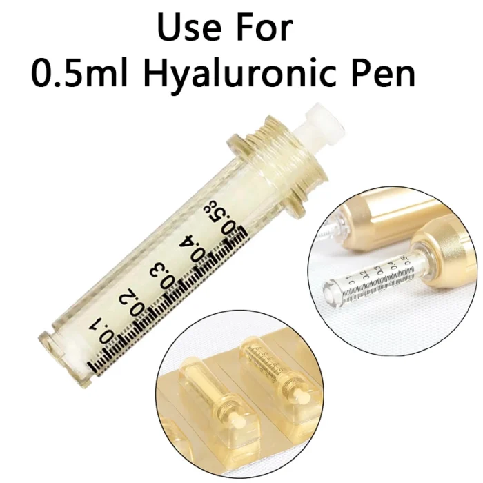Agulha-da-seringa-da-medicina-da-cabe-a-da-ampola-0-5ml-para-a-pena-hyaluronique.jpg_Q90.jpg_ Cartucho descartável para Caneta Hialurônica - Image 3