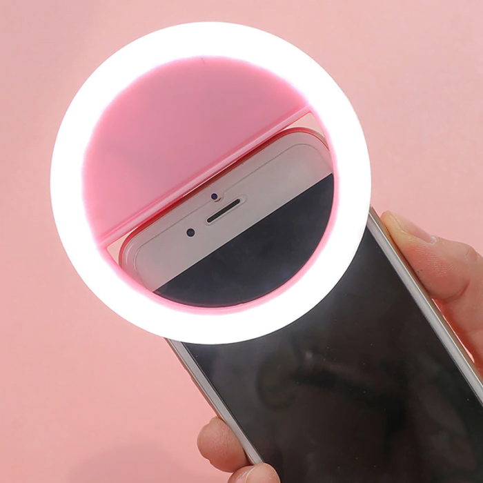 clipe-anel-luz-pra-selfie-ring-light-flash-celular-universal-5 Luz LED para Selfie - Image 2